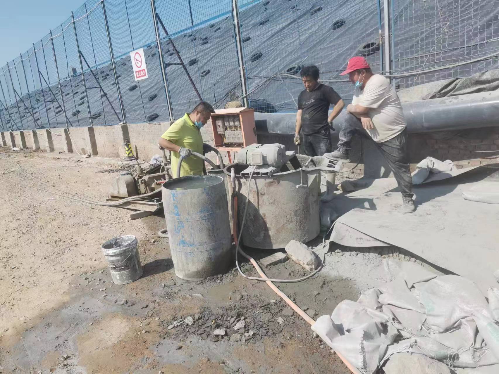 铁山袖阀管注浆